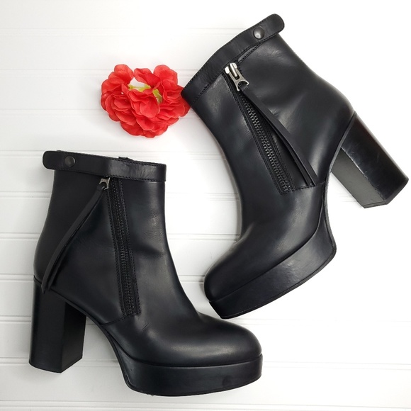 Acne Studios Shoes - Acne Studios Black Platform Bootie Sz 40